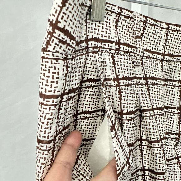 J Crew Collection Silk Pants Womens Size 8 Wide Leg - Picture 9 of 12